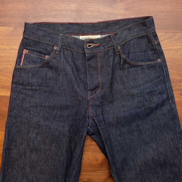 Raleigh Denim Workshop Graham: Selvage Raw in New American - Size 30 - Picture 4 of 11